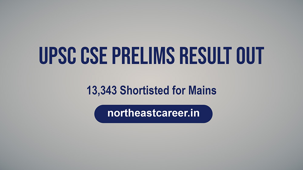 UPSC CSE Prelims Result Out 2026