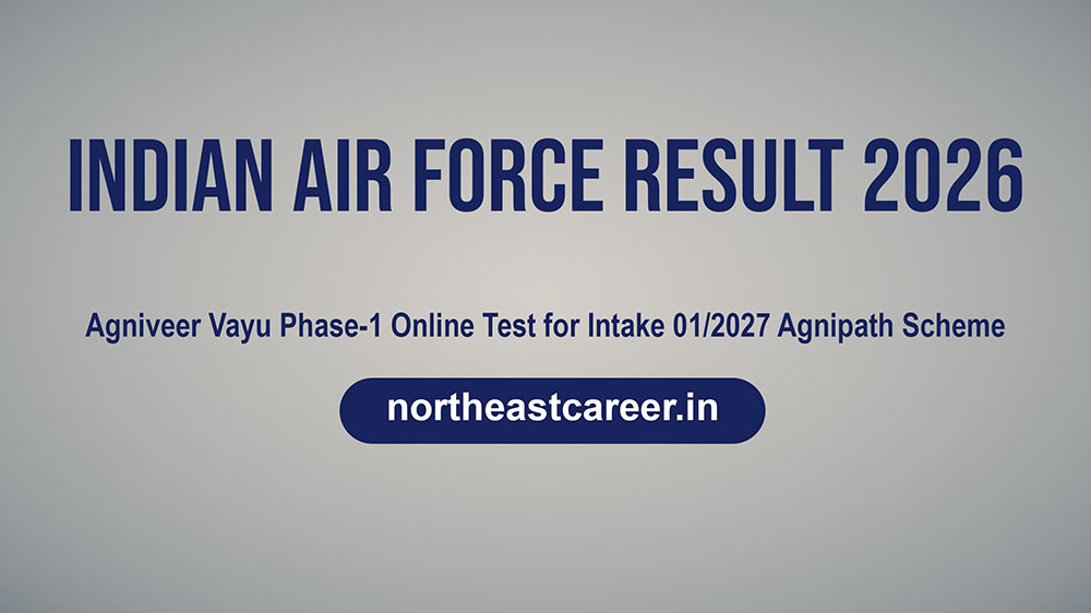 Indian Air Force Result 2026 – Agniveer Vayu