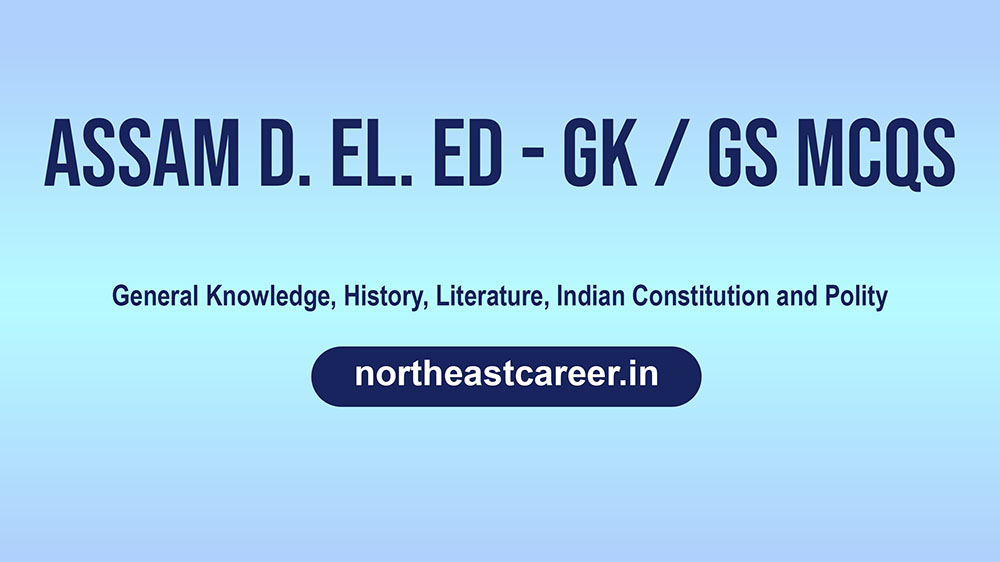 SCERT D. El. Ed - General Knowledge / General Science MCQs
