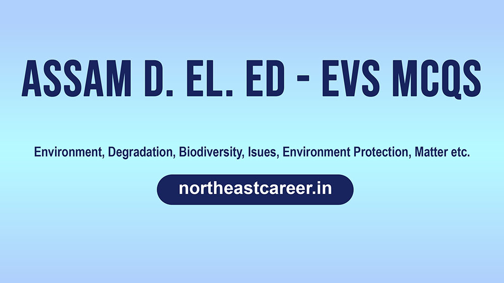 SCERT D. El. Ed 2026 - Environmental Science (EVS)