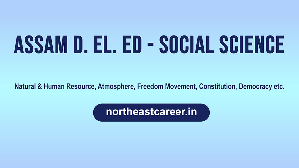 SCERT D. El. Ed 2026 - Social Science